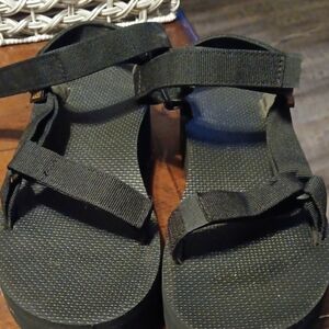 Teva Black Women's Sandals